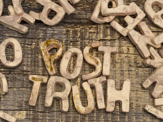Post Truth concept