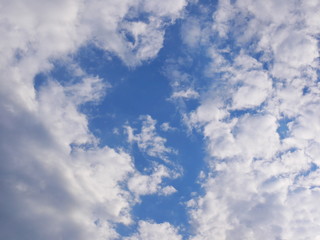 blauer Himmel Wolken Hintergrund