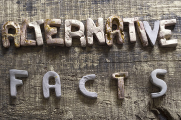 Alternative Facts concept