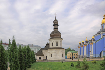 Ukraine. Kiev. Chapel in territory of St. Michael's Golden-Domed Monastery