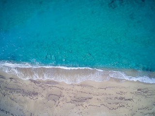 View of a drone at the  Beach