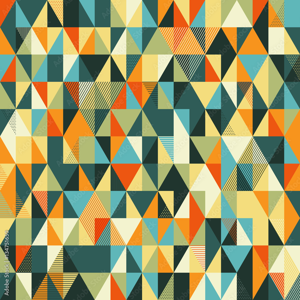 Poster modern geometric background. abstract flat pattern. eps10 vector.