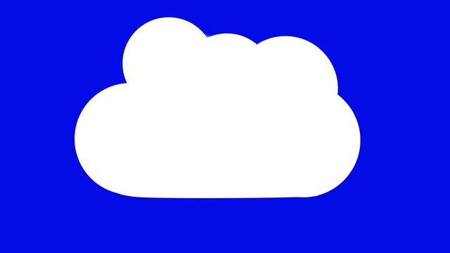 upload to cloud chroma key blue screen graphic resource