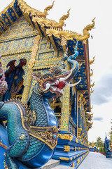 Fototapeta na wymiar Rong Sua Ten temple, Chiangrai Province, Thailand