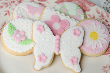 Freshly Baked Spring Flower  Cookies