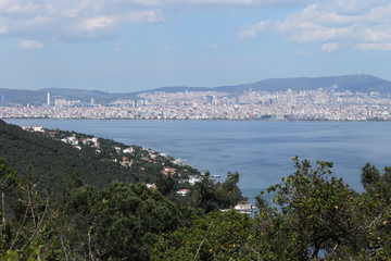Fototapeta na wymiar Istanbul islands, Turkey