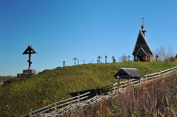 ancient Russian temple
