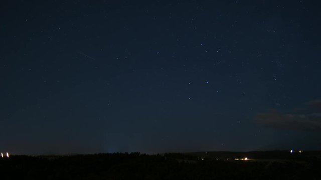 Night Lightning in South Dakota