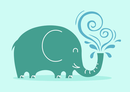 Friendly elephant