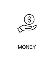 Money flat icon