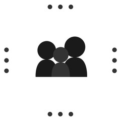 Happy family symbol.