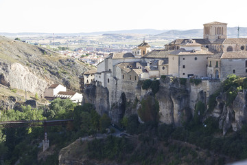 Fototapeta na wymiar Casas colgadas de Cuenca