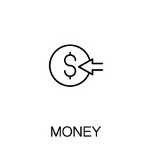 Money flat icon