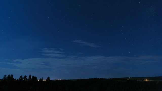 Moonlight and Altocumulus