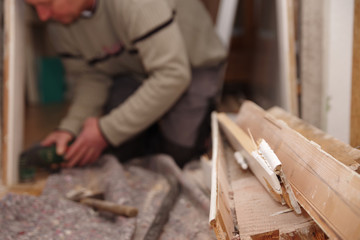 Sanierungsarbeiten, Türen