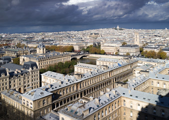 Fototapeta na wymiar Paris from Above 07