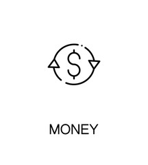 Money flat icon