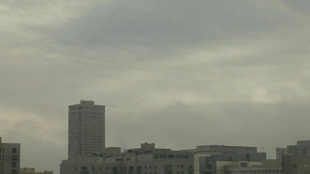 Fog and Rain Clouds in Soggy Seattle