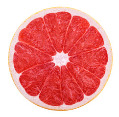 grapefruit isolated on white background