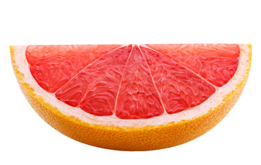 grapefruit isolated on white background