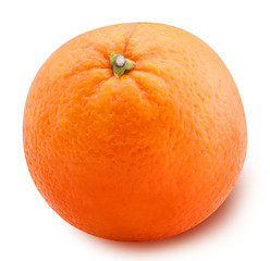 orange fruit isolated on white background