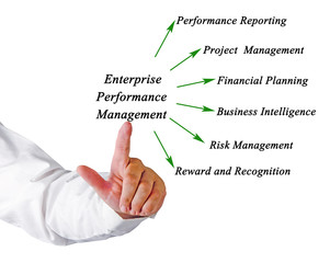 Diagram of Enterprise Performance Management.