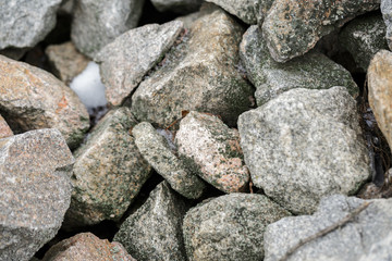 stone texture,  background , gray stones in the park