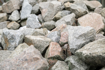 Fototapeta na wymiar stone texture, background , gray stones in the park