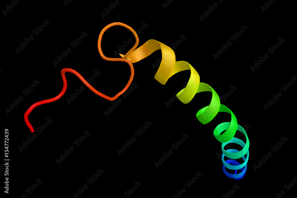 Canvas Prints Gastric inhibitory polypeptide (GIP), which induces insulin secr