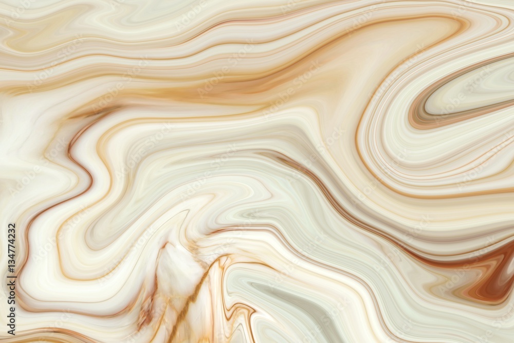 Wall mural marble ink colorful texture background / brown marble pattern texture abstract background / can be u