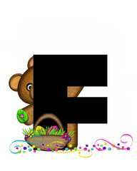 Alphabet Teddy Easter Party F
