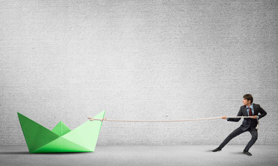 Obraz premium Water transporation concept