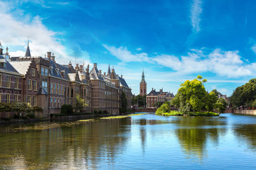 Binnenhof palace in Hague - obrazy, fototapety, plakaty
