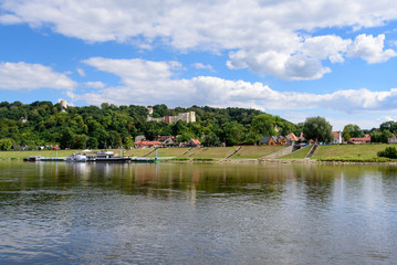 Kazimierz Dolny in sunny summer day. Poland.