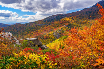 Fall off The Blue Ridge Parkway