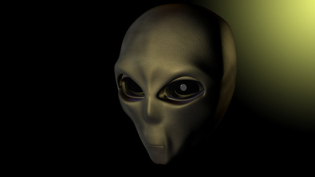 Alien 3d render