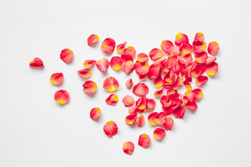 concept of Valentine's Day with heart background mock up