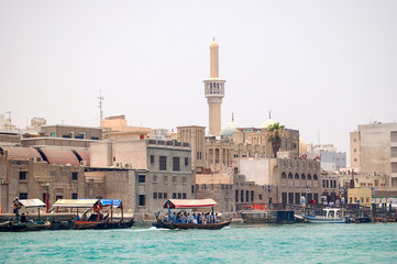 Refreshing sight of the Dubai Creek in the heat