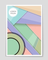 Abstract vector layout background set. For art template design, list, front page, mockup brochure theme style, banner, idea, cover, booklet, print, flyer, book, blank, card, ad, sign, sheet,, a4.