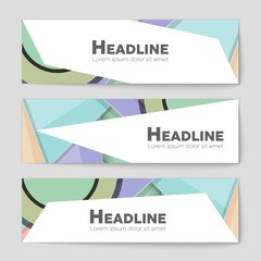 Abstract vector layout background set. For art template design, list, front page, mockup brochure theme style, banner, idea, cover, booklet, print, flyer, book, blank, card, ad, sign, sheet,, a4.