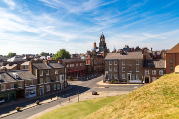 Fototapeta premium Panoramic view of York, England