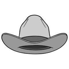Cowboy Hat Front