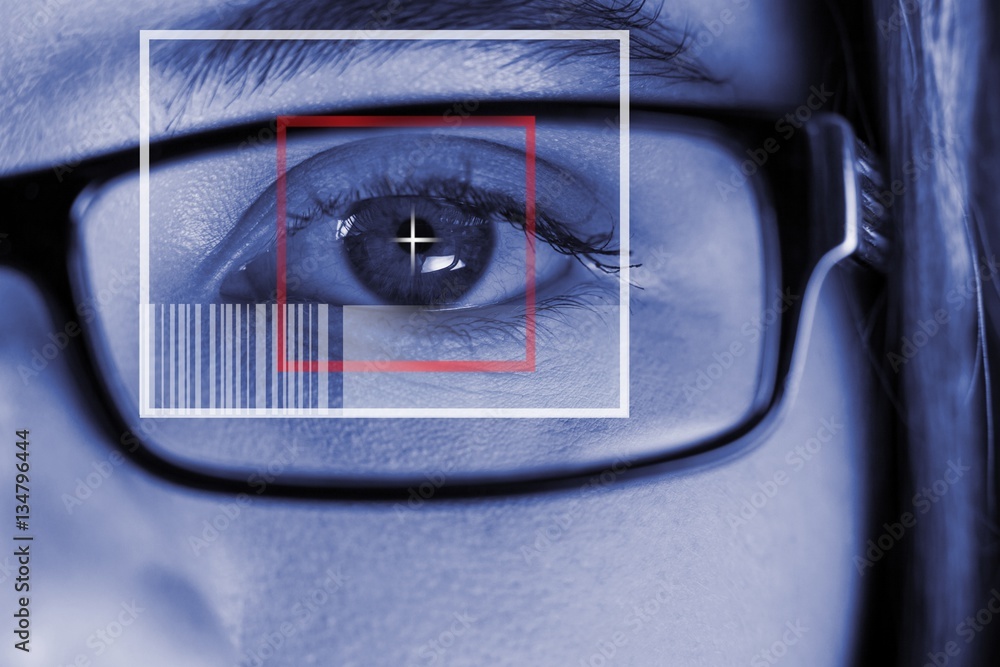 Poster composite image of composite image of bar code