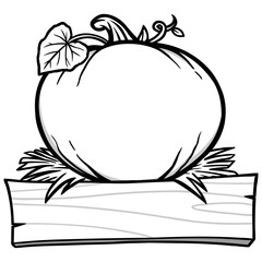 Fototapeta premium Fall Festival Fun Illustration
