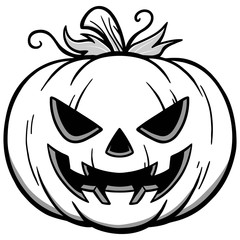 Jack-O-Lantern Illustration