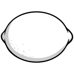 Lemon Symbol Illustration