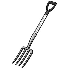 Pitchfork Illustration