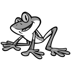 Tree Frog Illustration