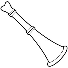 Trumpet Icon Illustration