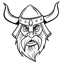 Viking Warrior Illustration